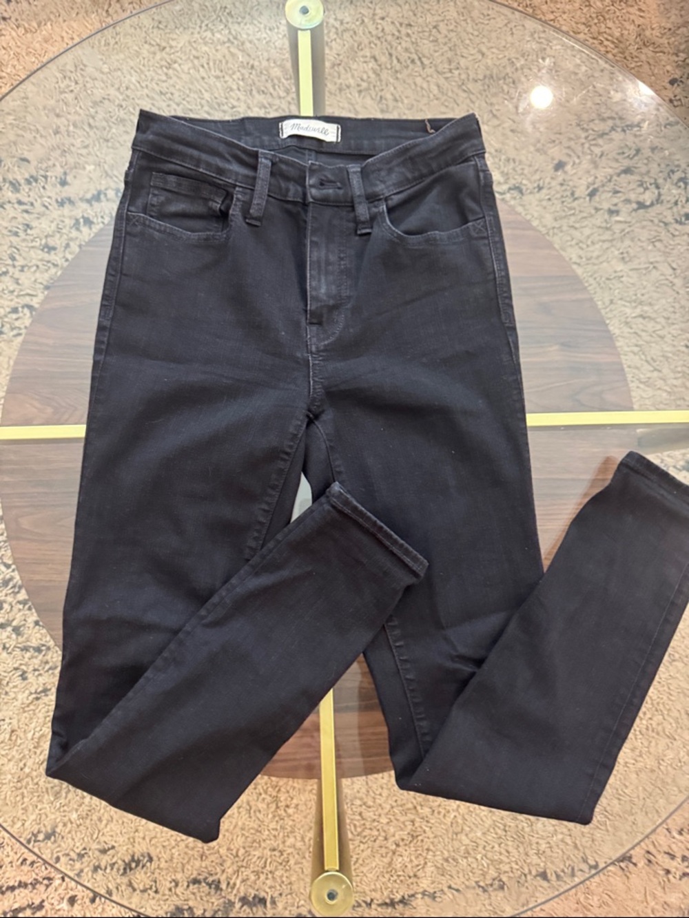 Madewell Black Skinny Jeans